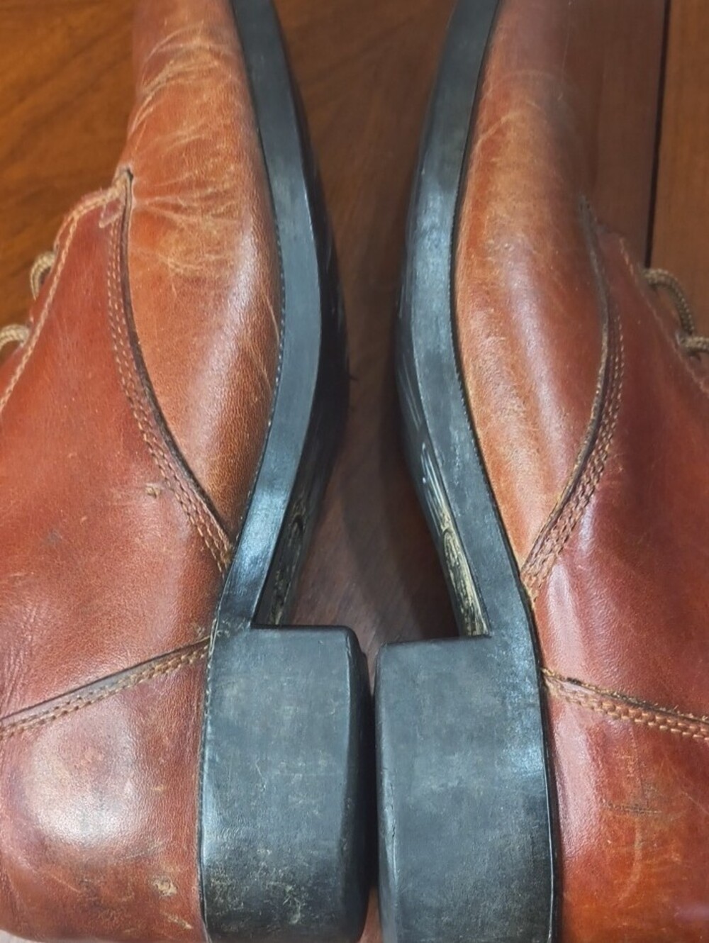 Ariat Brown Leather Lace-Up Men's Boots Size 11 AN - Picture 10 of 11